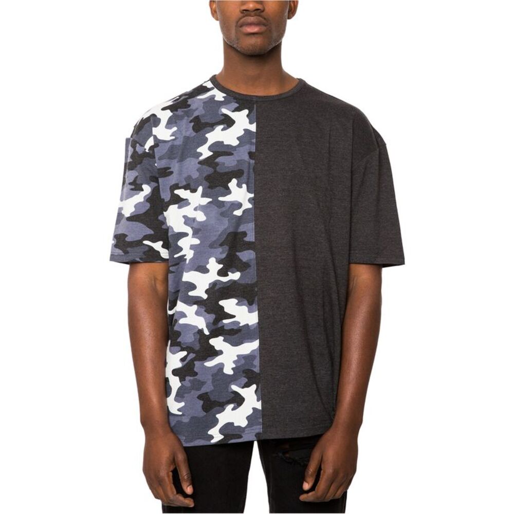 Jaywalker Mens Spliced Oversized Basic T-Shirt, NWT